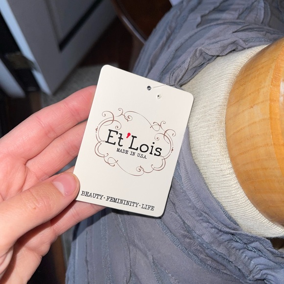 Et’Lois top/dress or a long vest sleeveless. Size XL - Picture 8 of 11